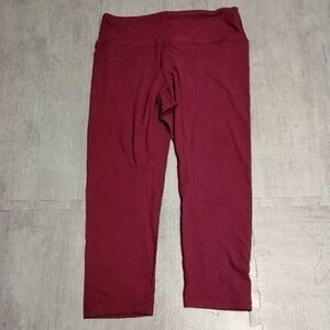 Kids Maroon Leggings